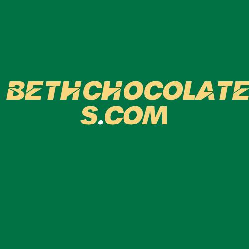 Logo da BETHCHOCOLATES